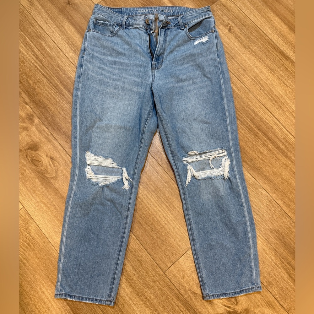 American Eagle Outfitters Straight Leg Jeans size 10 short